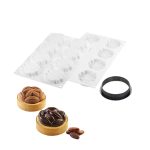 Kit tarte ring cocoa Ø 70mm - 25.309.87.0065 / silikomart