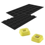 SQ090 square savarin / silikomart