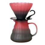 طقم V60 (قمع+ دورق كيمكس) نبيتي